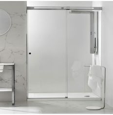 Marabese Ceramics | Porcelanosa Silke 9 120 Sliding Shower Door