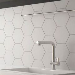 Hexatile White Matt Tiles