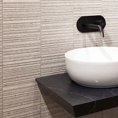 Porcelanosa Mosaico Mosa-River Acero Tile 45 x 120cm
