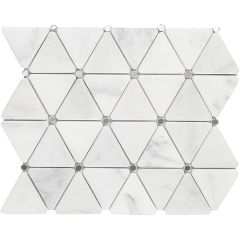 Porcelanosa Victorian Diamond Marmara-Mir Mosaic 32.9 x 28.3cm