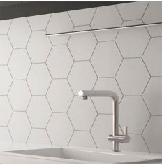 Hexatile White Matt Tiles