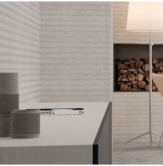 Porcelanosa Spiga Noir Caliza Tiles