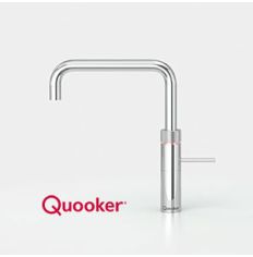 Quooker Fusion Square All-in-1 Boiling Water Tap (polished chrome)